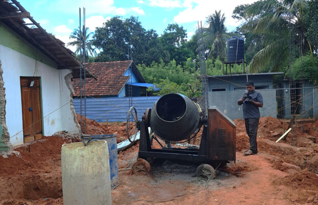 Future RYTHM Community Centre in Mullaitivu, Sri Lanka, Takes Shape